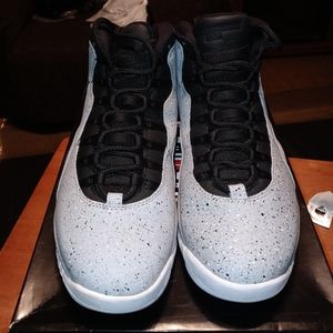 Air Jordan Retro 10 Cement shoes with Shirt